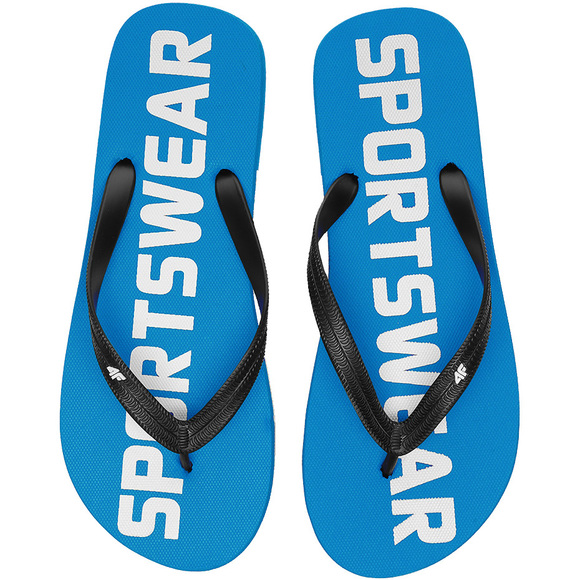 Klapki męskie 4F Flip-Flops niebieskie H4L21 KLM006 33S