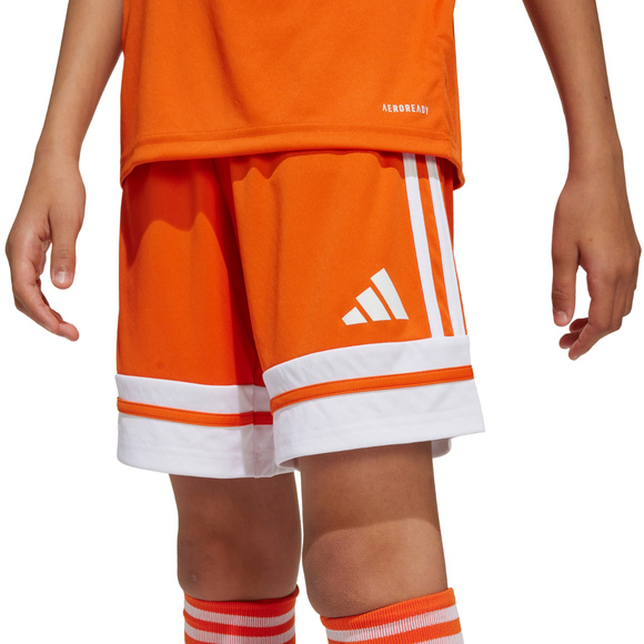 Spodenki dla dzieci adidas Squadra 25 pomarańczowe JC8664