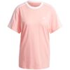 Koszulka damska adidas Essentials 3-Stripes Tee różowa IY1698