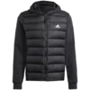 Kurtka męska adidas Essentials Hybrid Dow Hooded czarna HZ4430