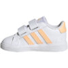 Buty dla dzieci adidas Grand Court 2.0 CF białe HP8916