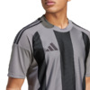 Koszulka męska adidas Striped 24 Jersey szaro-czarna IW2145