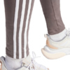 Legginsy damskie adidas Loungewear Essentials 3-Stripes szare IR5350