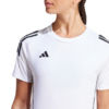 Koszulka damska adidas Tiro 24 Jersey biało-czarna IS1024