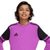 Koszulka bramkarska dla dzieci adidas Squadra 25 Long Sleeve fioletowa JJ1939 