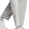 Spodnie damskie adidas Essentials 3-Stripes Open Hem Fleece szare IM0247