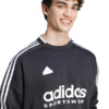 Bluza męska adidas House of Tiro Fleece czarno-biała IW0172