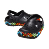 Chodaki dla dzieci Crocs Crocband Colorful Lights Clog czarne 210467 001