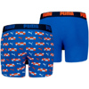 Bokserki dla dzieci Puma Printed Boxer 2P niebieskie 938303 02