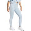 Legginsy damskie adidas Loungewear Essentials 3-Stripes błękitne IR5348