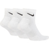 Skarpety Nike Everyday Cushioned Ankle 3 pary białe SX7667 100