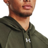 Bluza męska Under Armour Rival Fleece Hoodie oliwkowa 1379757 390