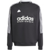 Bluza męska adidas House of Tiro Fleece czarno-biała IW0172