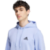 Bluza męska adidas Essentials Fleece Hoodie jasnoniebieska IZ4761