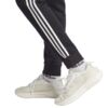 Spodnie męskie adidas Essentials Fleece 3-Stripes Tapered Cuff czarne IB4030