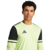 Koszulka bramkarska męska adidas Squadra 25 Long Sleeve limonkowa JG1129