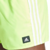 Spodenki kąpielowe męskie adidas 3-Stripes CLX Swim Shorts zielone IS2054