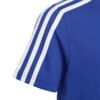 Koszulka dla dzieci adidas Essentials 3-Stripes Cotton Tee niebieska IC0604