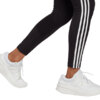 Legginsy damskie adidas Essentials 3-Stripes High-Waisted Single Jersey czarne IC7151