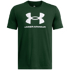 Koszulka męska Under Armour Sportstyle Logo zielona 1382911 301