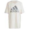 Koszulka męska adidas Essentials Single Jersey Big Logo beżowa IX0139