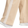 Spodnie damskie adidas Essentials 3-Stripes Fleece Wide beżowe IR5385