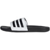 Klapki adidas adilette Comfort Slides czarno-białe GZ5893