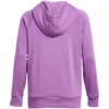 Bluza damska Under Armour Rival Fleece Hoodie fioletowa 1379500 560