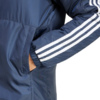 Kurtka męska adidas Essentials 3-Stripes Insulated Hooded granatowa IS1278