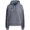 Bluza damska adidas Tiro 23 Competition Cotton Hoodie szara IC4618