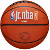 Piłka koszykowa Wilson JR NBA Logo Auth Outdoor pomarańczowa WZ3011801XB7