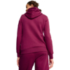 Bluza damska Puma ESS Logo Hoodie FL burgundowa 586789 52