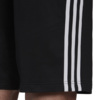 Spodenki męskie adidas Essentials Warm-Up 3-Stripes czarne H48433