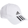 Czapka z daszkiem damska adidas Aeroready Baseball Cap 3 Stripes 4athlts OSFW biała GM4511