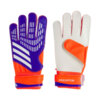 Rękawice bramkarskie adidas Predator Training Goalkeeper fioletowo-pomarańczowe IX3870