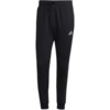 Spodnie męskie adidas Essentials Fleece Regular Tapered czarne HL2236