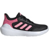 Buty dla dzieci adidas Tensaur Run 3.0 czarno-różowe IE3551