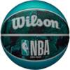 Piłka koszykowa Wilson NBA DRV Plus Vibe czarno-niebieska WZ3012602XB6