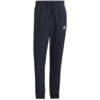 Spodnie męskie adidas Essentials Tapered Cuff 3 Stripes Pants granatowe GK8981 