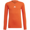 Koszulka dla dzieci adidas Team Base Tee pomarańczowa GN7511