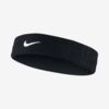 Opaska na głowę Nike Swoosh czarna NN07010