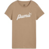 Koszulka damska Puma ESS+Script beżowa 679315 67