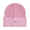 Czapka Puma Metal Cat Beanie jasnoróżowa 024874 05