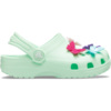 Chodaki dla dzieci Crocs Classic Butterfly Charm Clg PS zielone 206179 3TI