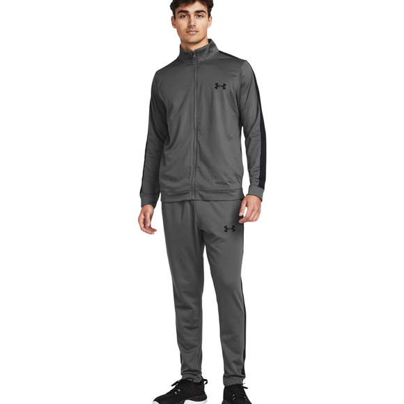 Dres męski Under Armour Rival Knit Track Suit szary 1357139 025