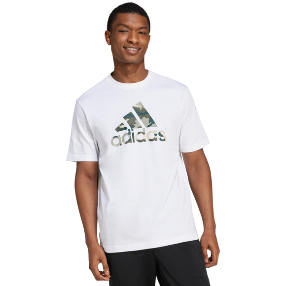 Koszulka męska adidas Camo Bos Graphic Tee biała IW2676