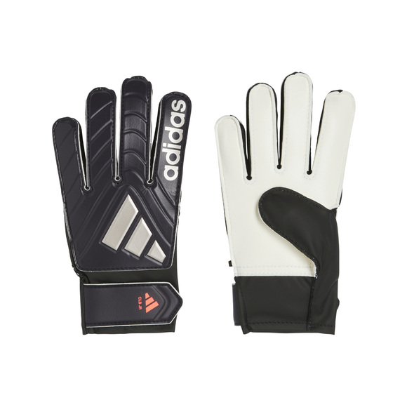 Rękawice bramkarskie dla dzieci adidas Copa Club Goalkeeper czarno-białe IX3833