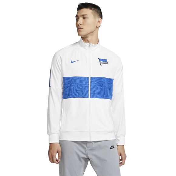 Bluza męska Nike Hertha BSC I96 Anthem biało-niebieska CQ4914 100