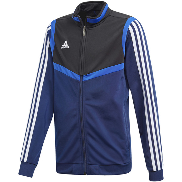 Bluza dla dzieci adidas Tiro 19 Polyester Jacket JUNIOR granatowa DT5790