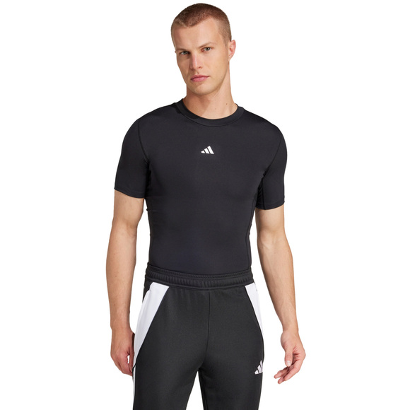 Koszulka męska adidas Techfit Short Sleeve Tee czarna JP4674 